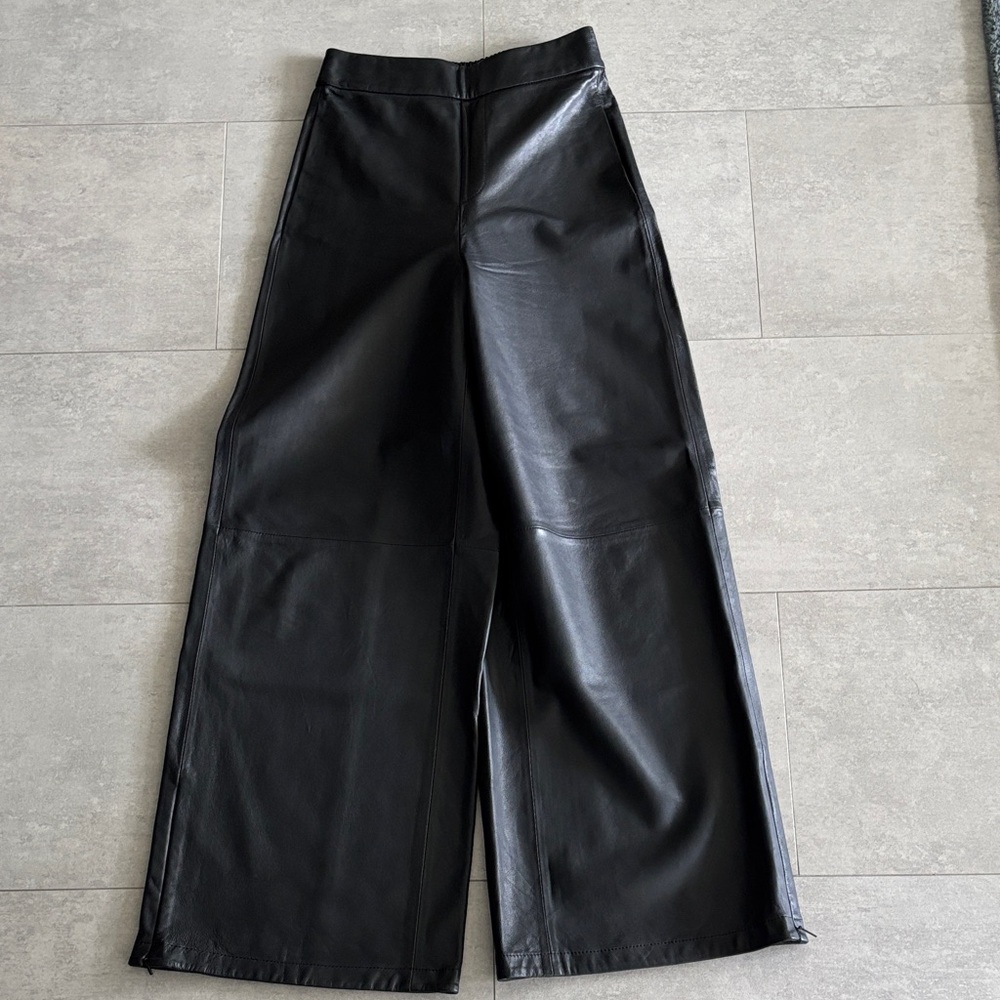 Ted Baker Black genuine Leather Pants
